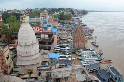 Ganga Water Level LIVE Decrease in the water level of Ganga but now another big problem started in varanasi