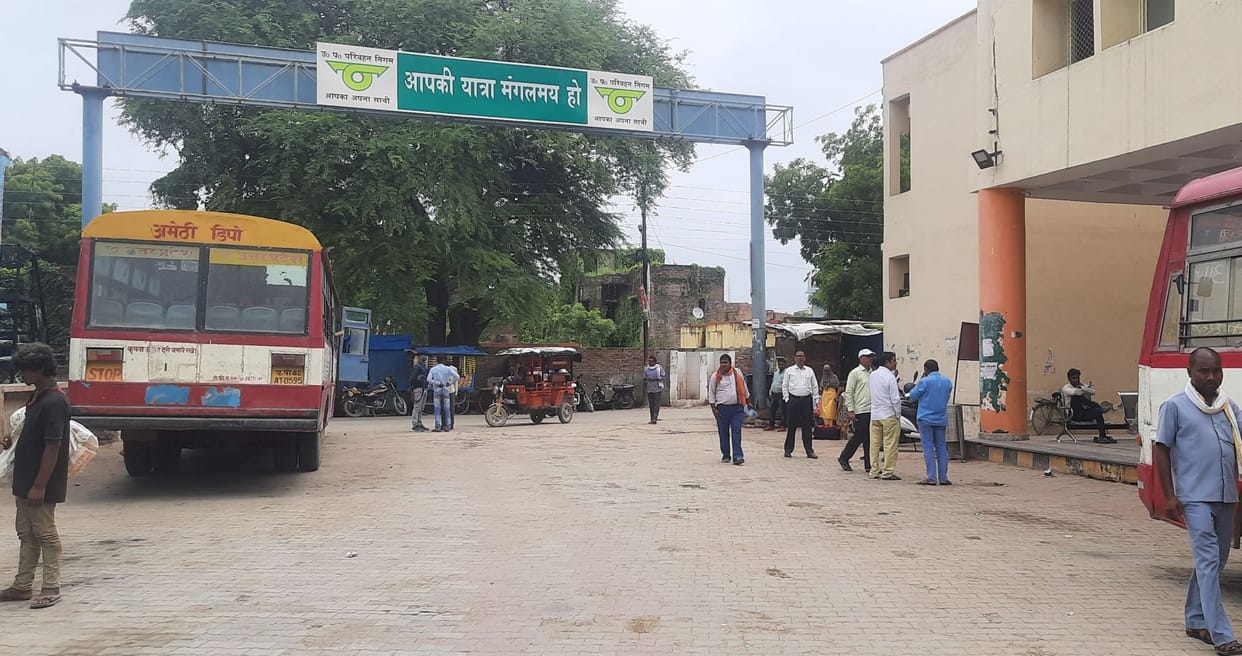 Encroachment removed near roadways bus stop
