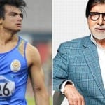 नीरज चोपड़ा-अमिताभ बच्चन