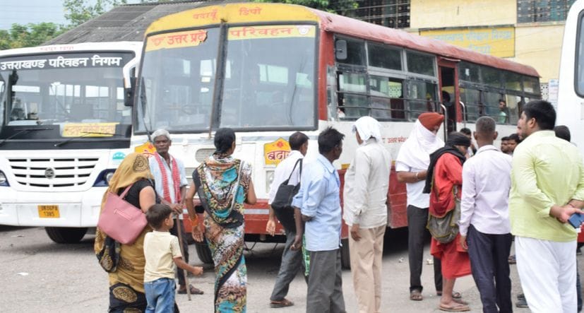 13 roadways buses provided to delhi route.