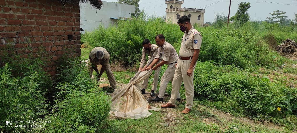 Police destroyed thousands of liters of raw liquor in Mand area