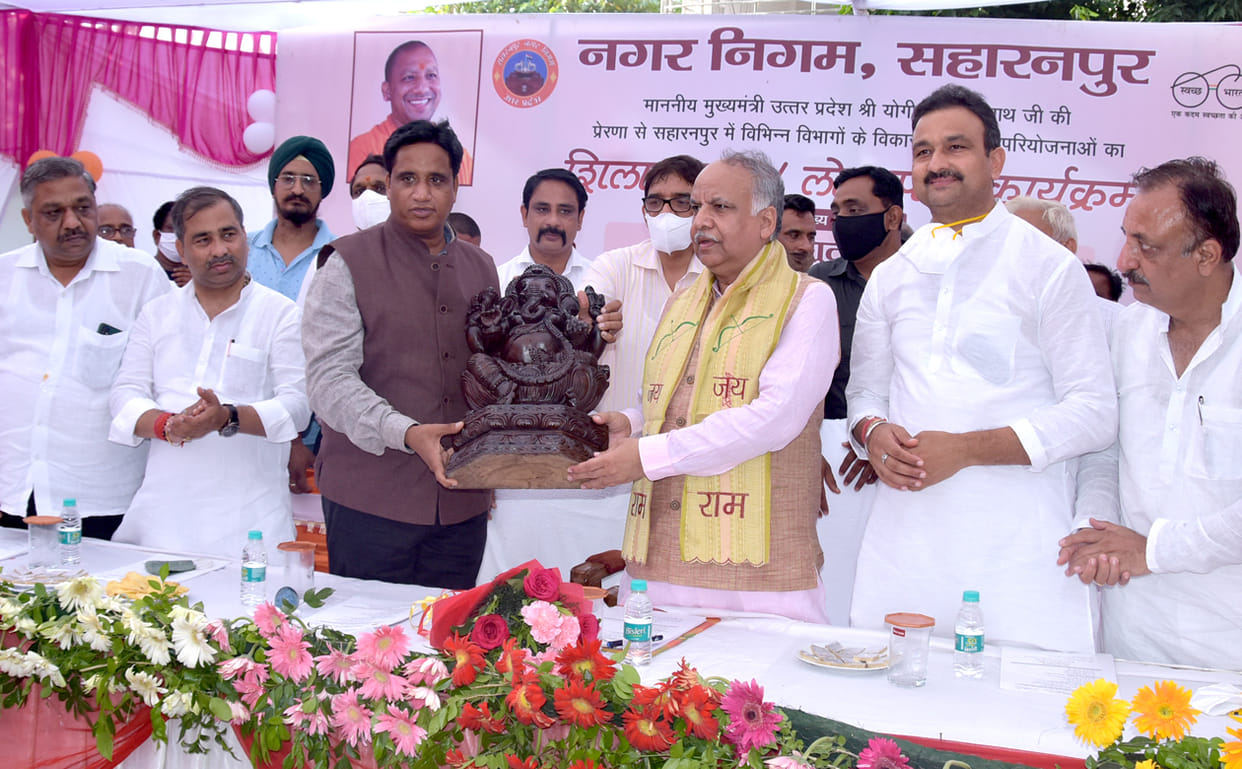 Foundation stone laid and inaugurated development works worth 22.36 crores