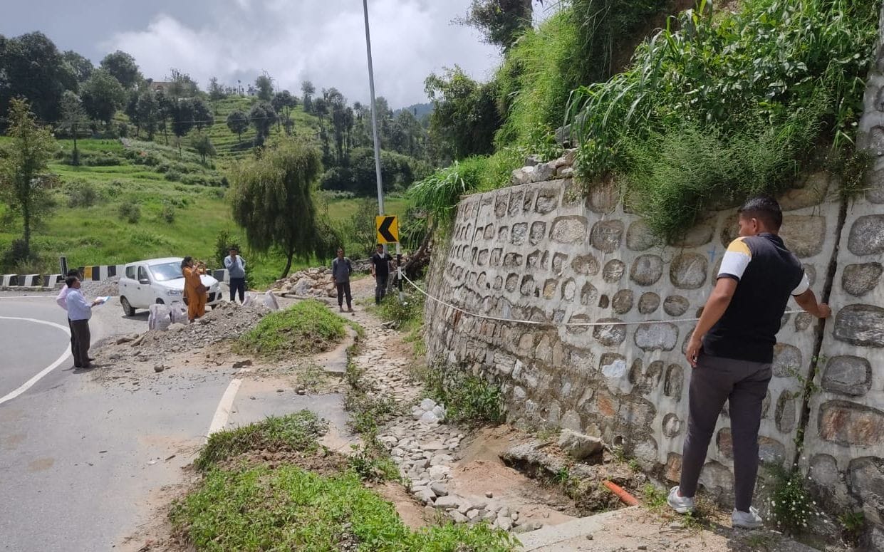 Disaster by Road Cutting in Champawat