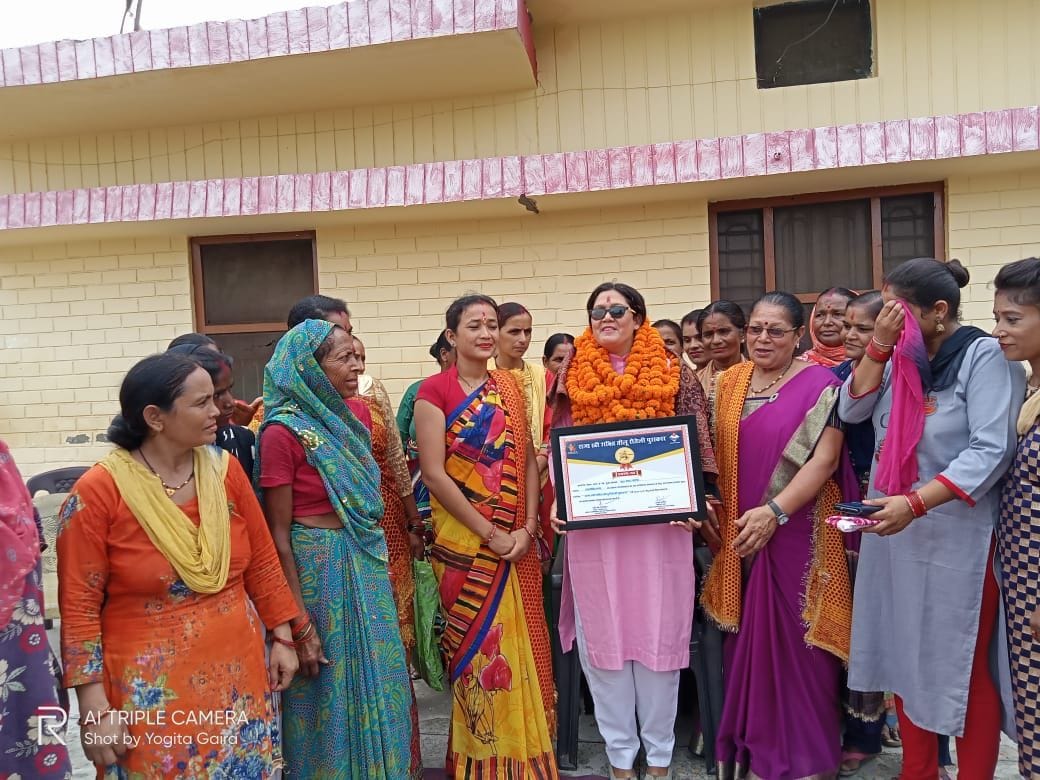 Tilu Rauteli Award winner Felicitated
