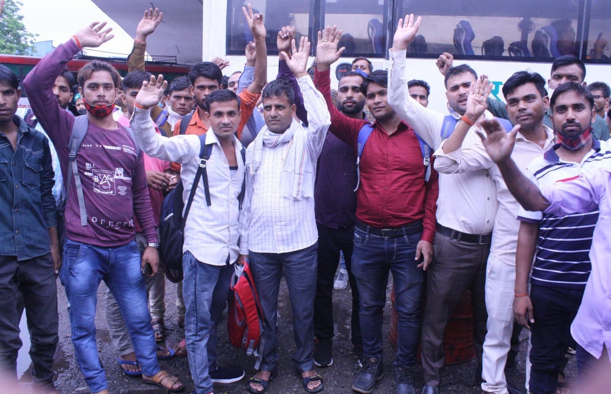 BEd candidates did not get bus, created ruckus at Moradabad depot