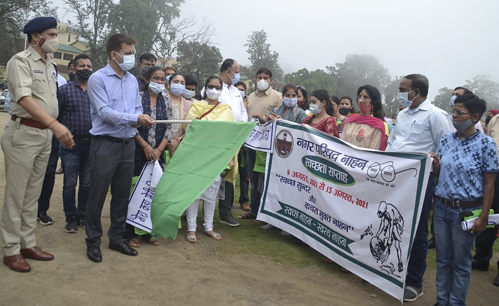 cleaness week start in sirmaur