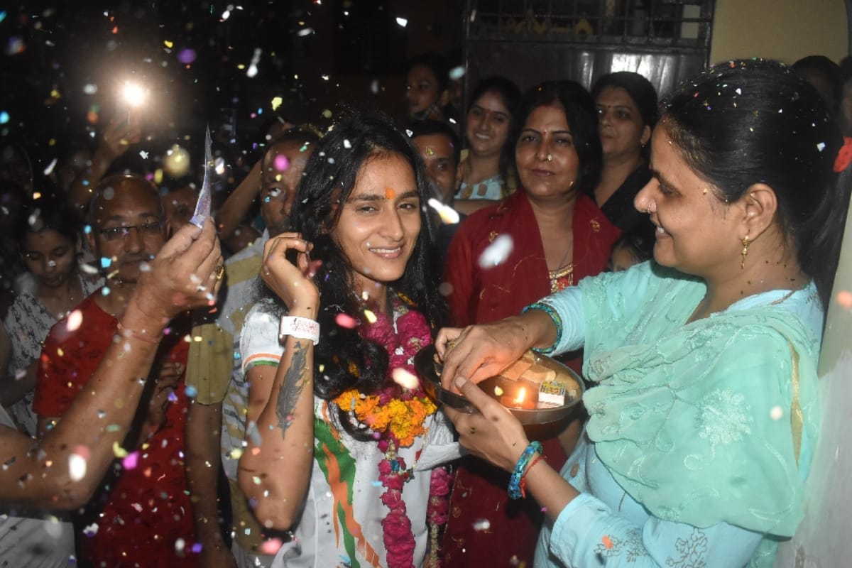 Priyanka Goswami returned from Tokyo Olympics, Says I will give get the medal to Meerut in Paris