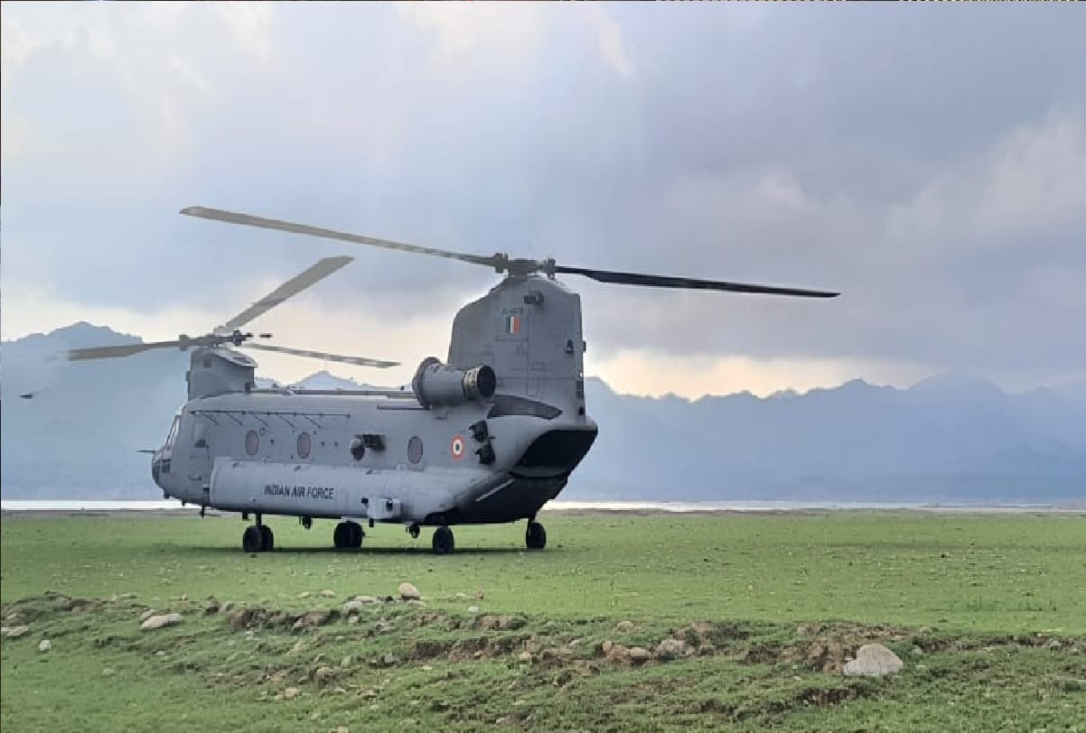 Helicopter crash kathua Search operation will proceed with international help in Ranjit Sagar lake