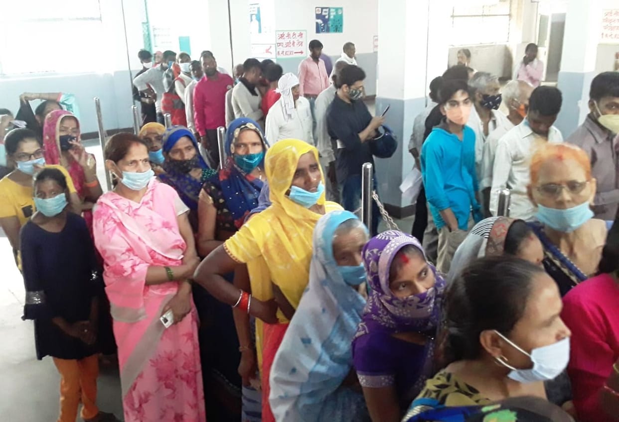 Immunization started in emergency hall