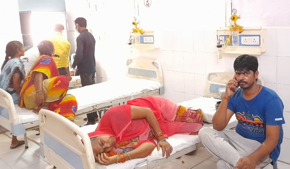 Increased patients of vomiting, diarrhea and diarrhea