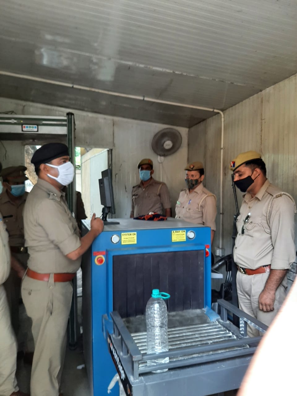 SP city saw the security of the court