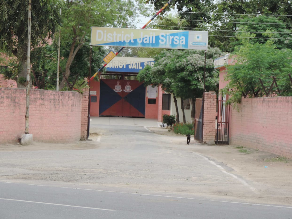 Burned mobile and intoxicants found from prisoner in jail, incident caught on camera