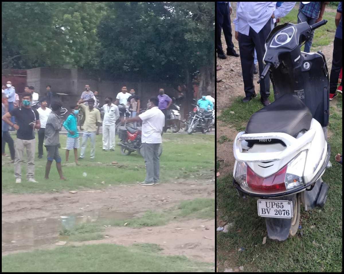 Man died by suicide lying on track after stand scooty neat railway gate in Varanasi
