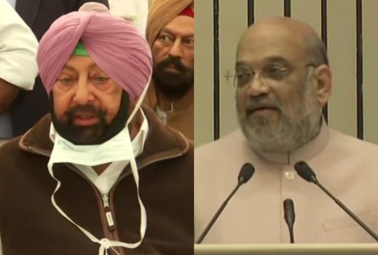 Captain Amarinder Singh Demands Home Minister Amit Shah to Cancel Farm Laws
