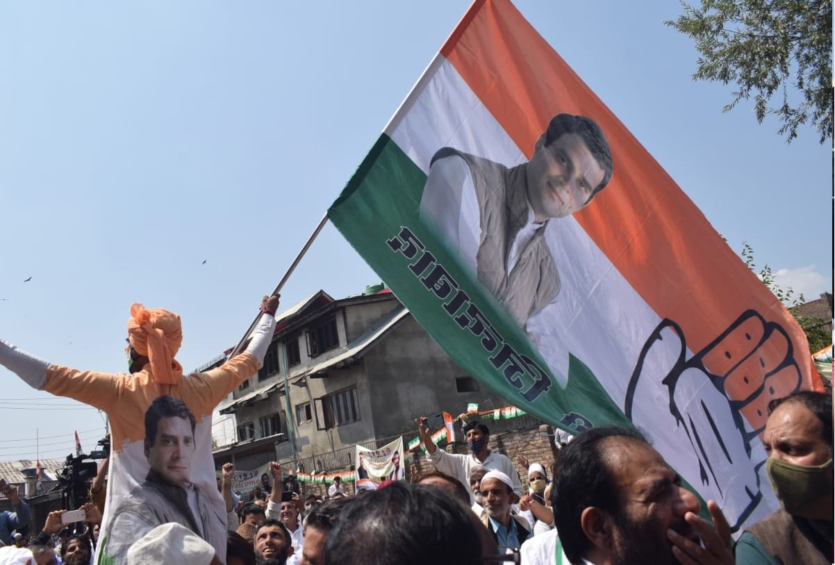 rahul gandhi jammu kashmir visit day 2 Jammu Kashmir Rahul Gandhi Day 2 Visit Latest News