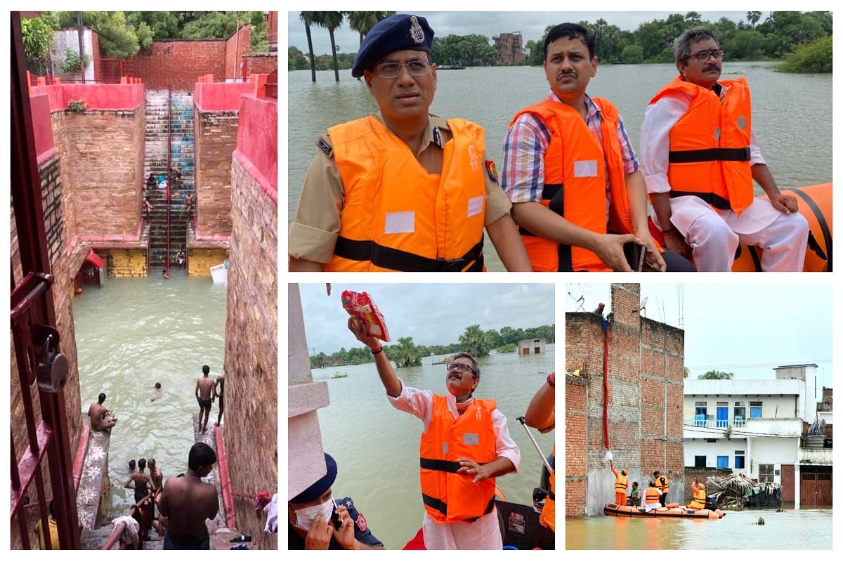 Flood in UP Ganga above danger mark in many districts of Purvanchal situation worsens due to water entering houses