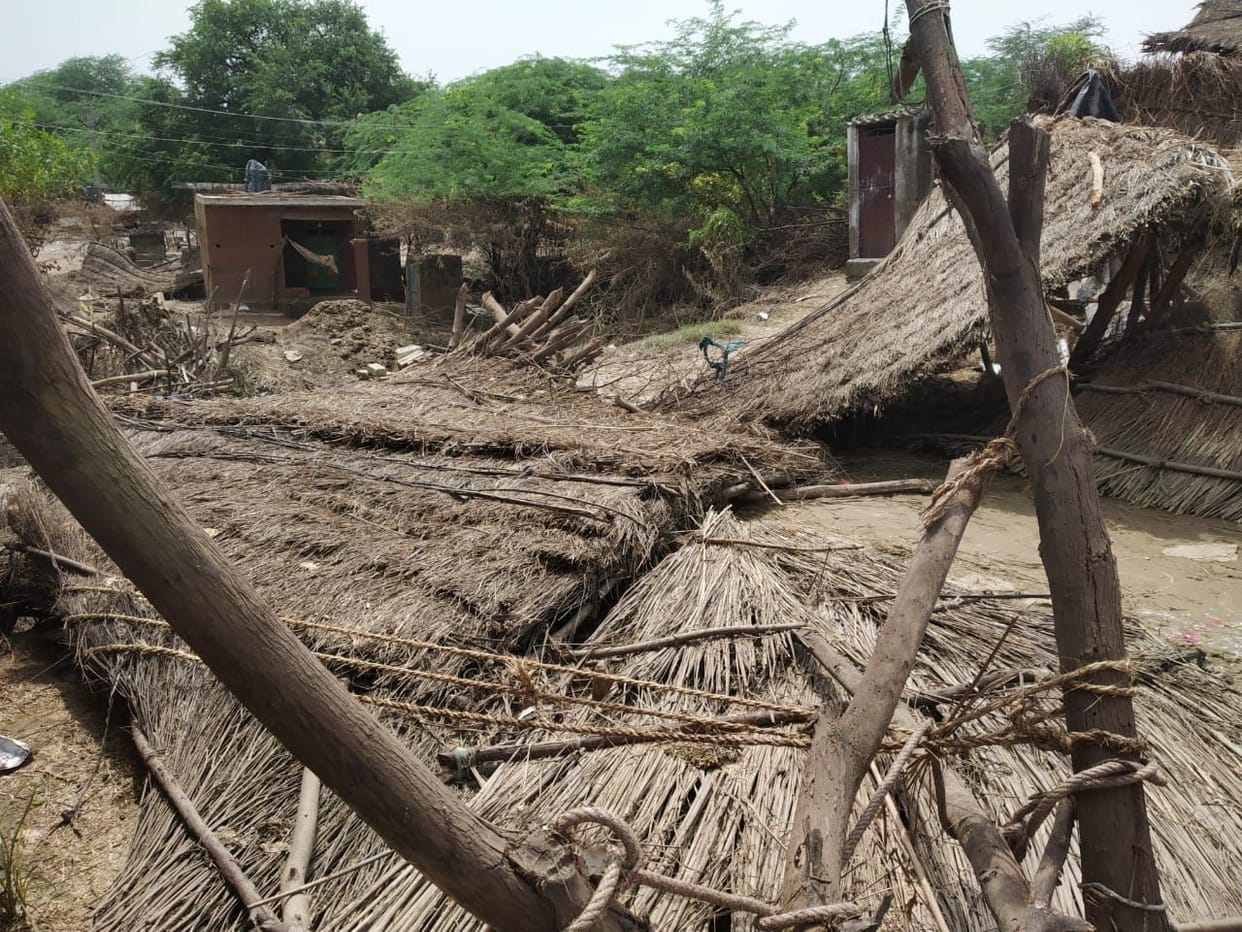 houses distroyed