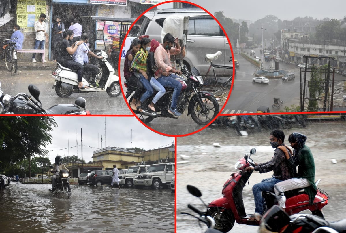 weather news update waterlogging after heavy rain in gorakhpur