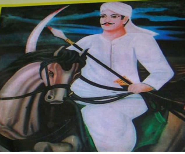 The recognition of the bravery of Baba Shahmal in Bijraul village