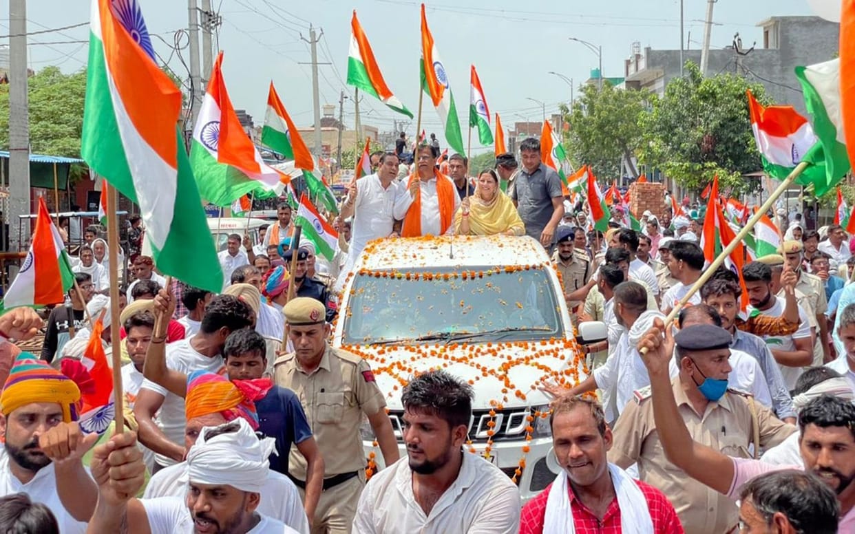 Bring the sacrifice and valor of the martyrs to the people: Dhankhar