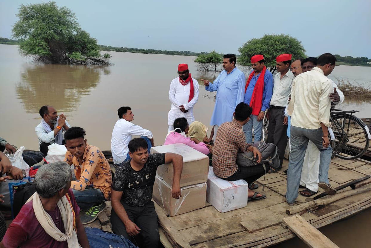 Cane and Yamuna floods break, water level reduced