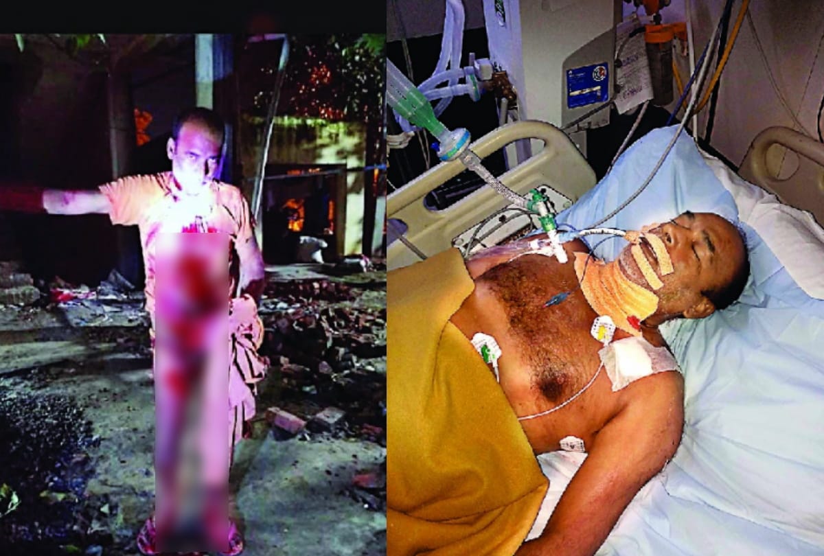 Ghaziabad dasna devi temple case after 26 days of attack on saint police to recreate crime scene
