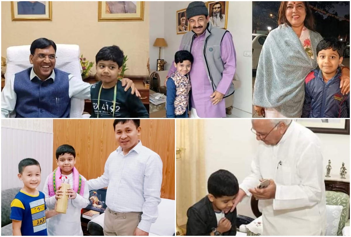 Seven-year-old Vedanta wants to meet PM narendra Modi has a unique voice and anchors in a different style