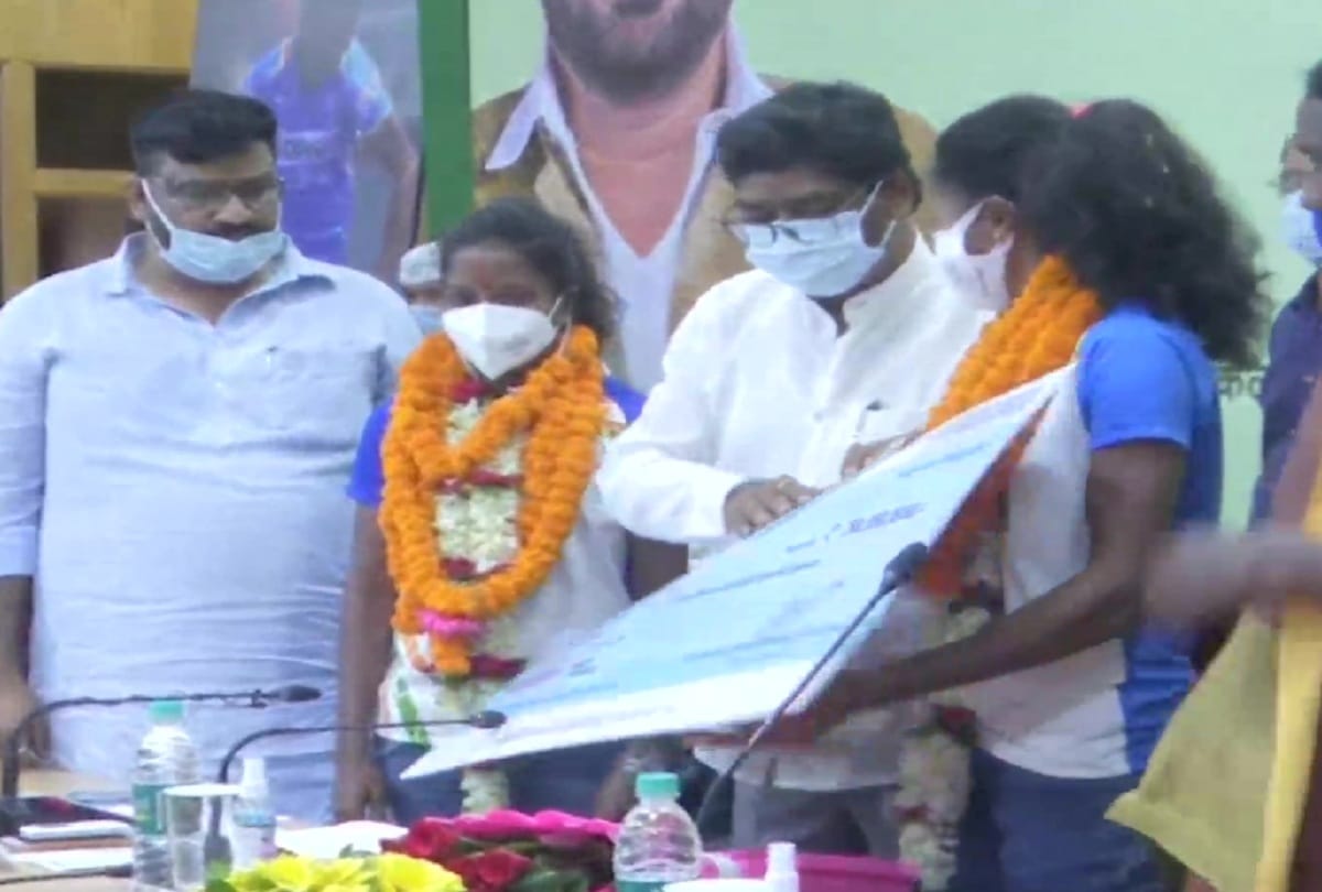 Indian players returned from tokyo olympics felicitated by state governments