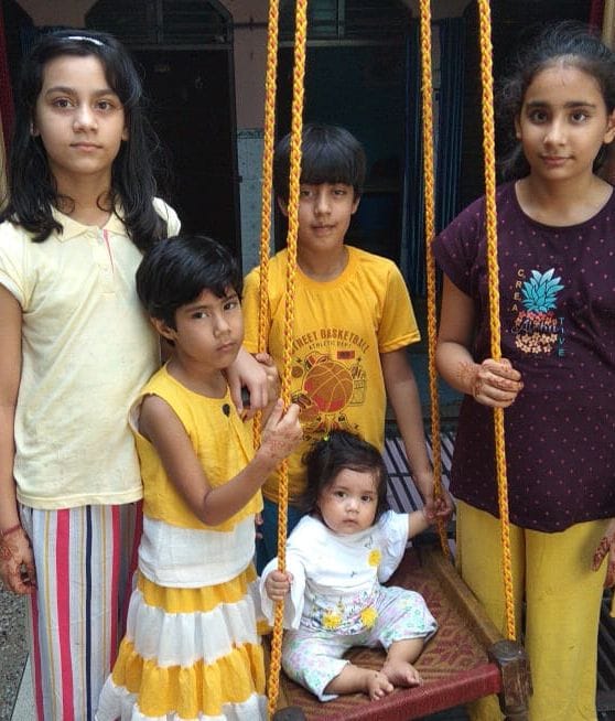The festival of Hariyali Teej is celebrated in the traditional way.