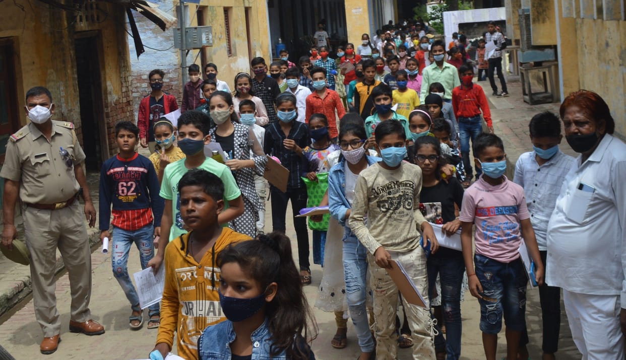 Hathras: 49 percent candidates left Jawahar Navodaya Vidyalaya's entrance examination over