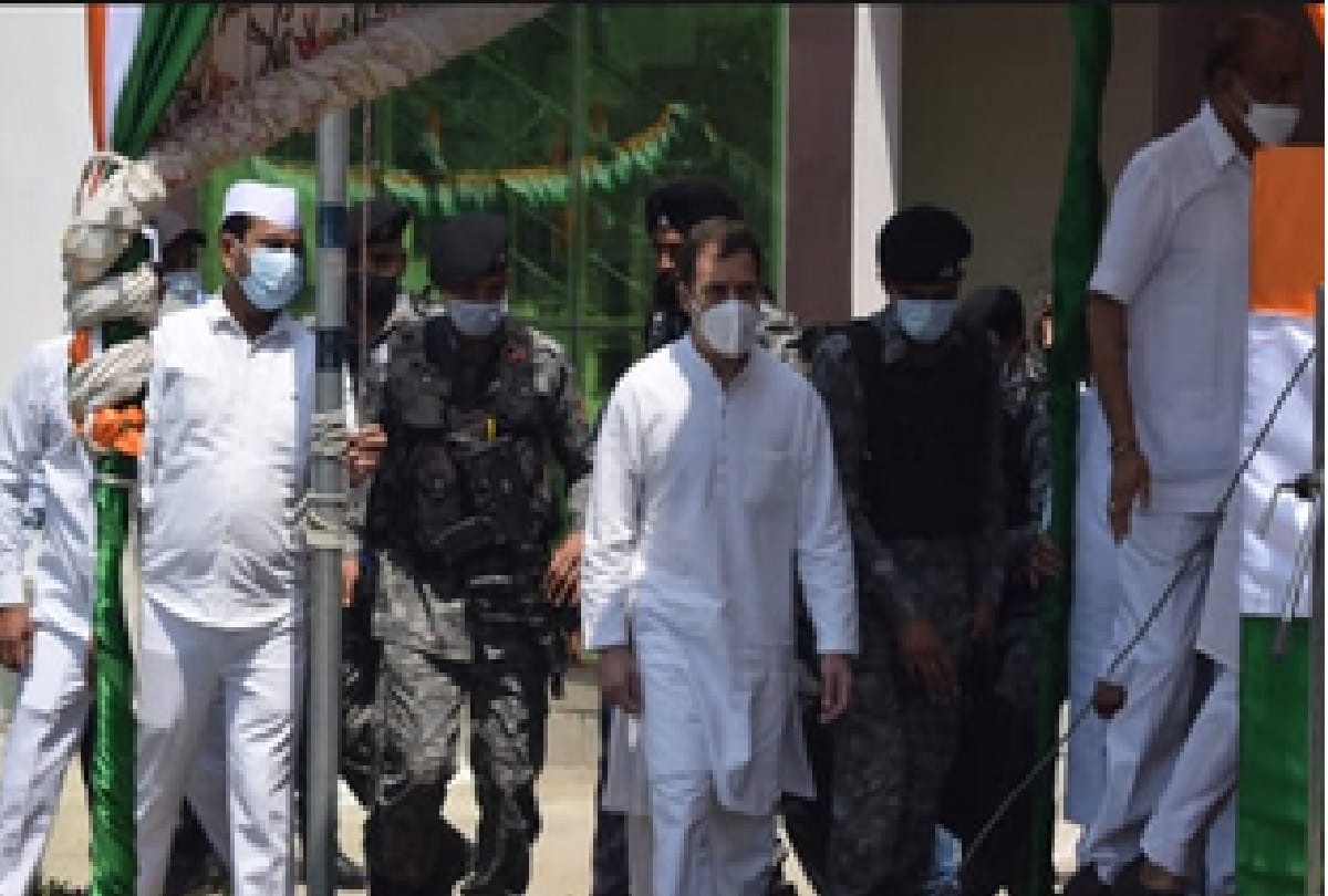 Rahul Gandhi's visit to Srinagar: The issue of factionalism of the state Congress was placed before Rahul