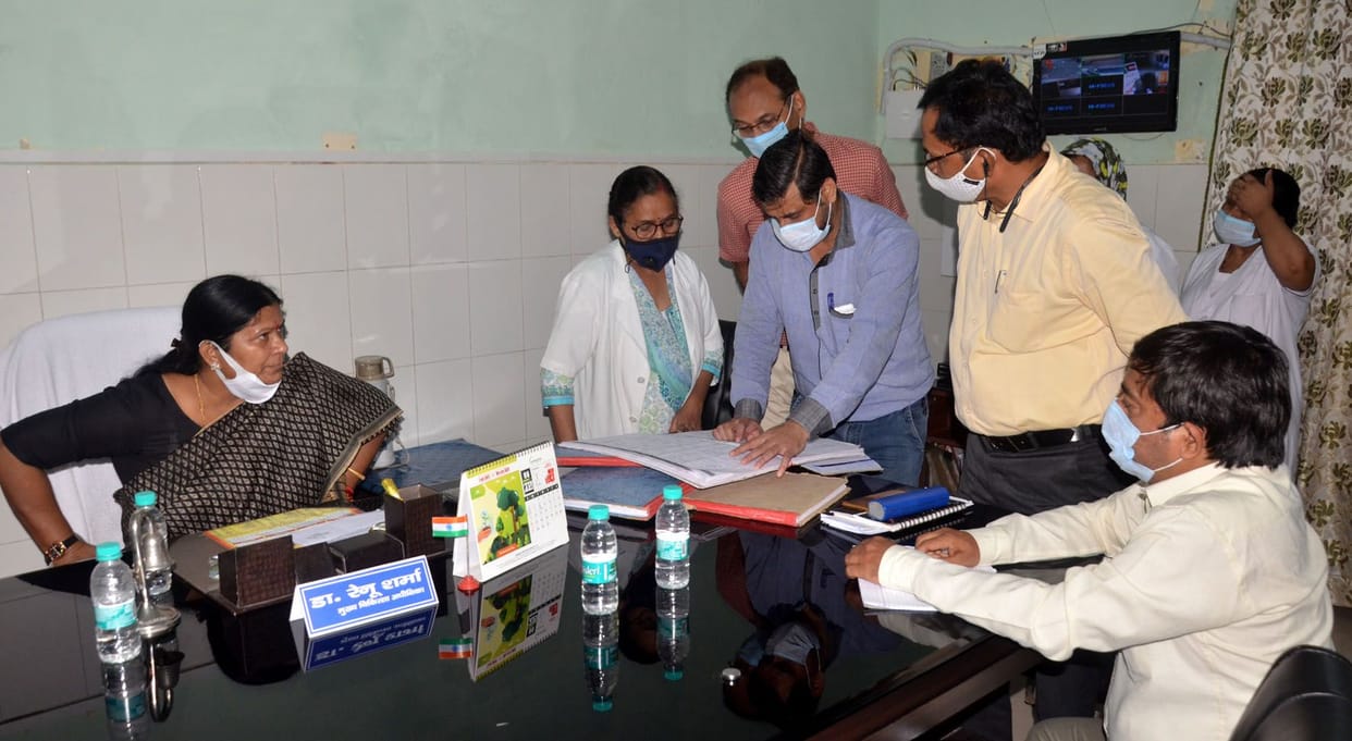 Chairman expressed displeasure over the maintenance of files, CMS cried