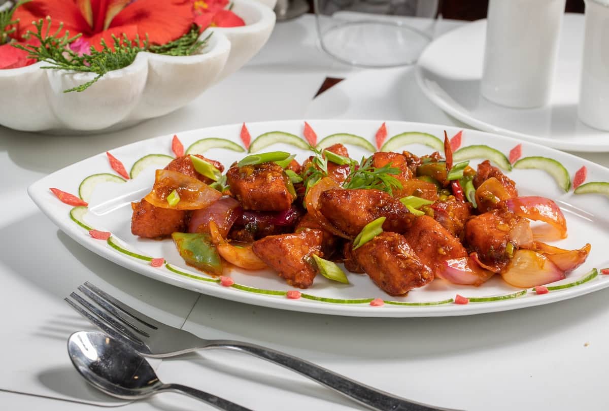 quick and easy chilli paneer recipe