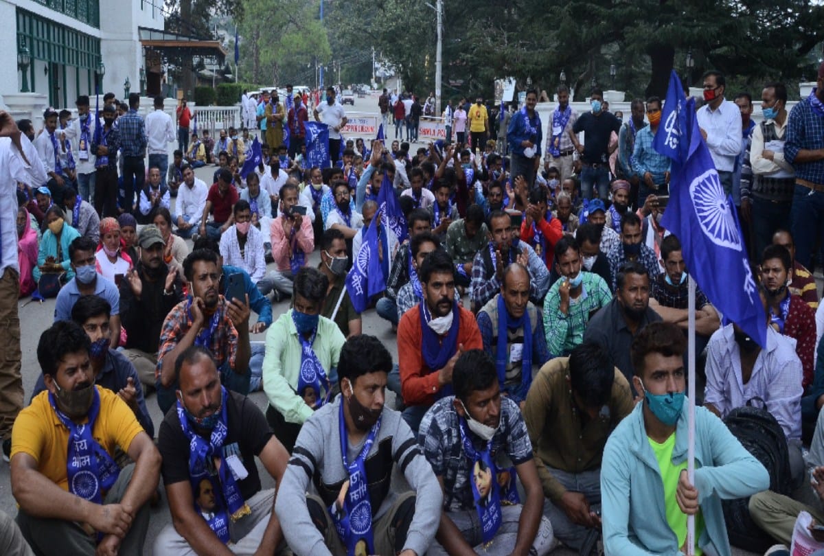 Scheduled Caste Sangharsh Morcha flared up over non-implementation of reservation roster in jobs