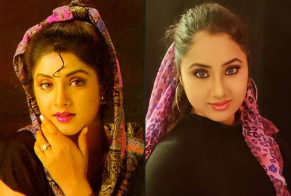 Divya bharti look a like manju thapa photos goes viral social media star share same birthday as actress