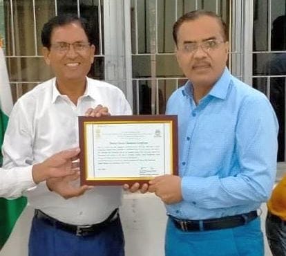 University honored with One District One Green Champion Award