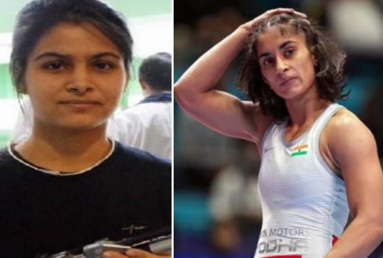 Medal hopes to Vinesh Phogat and Manu Bhaker in next Olympics