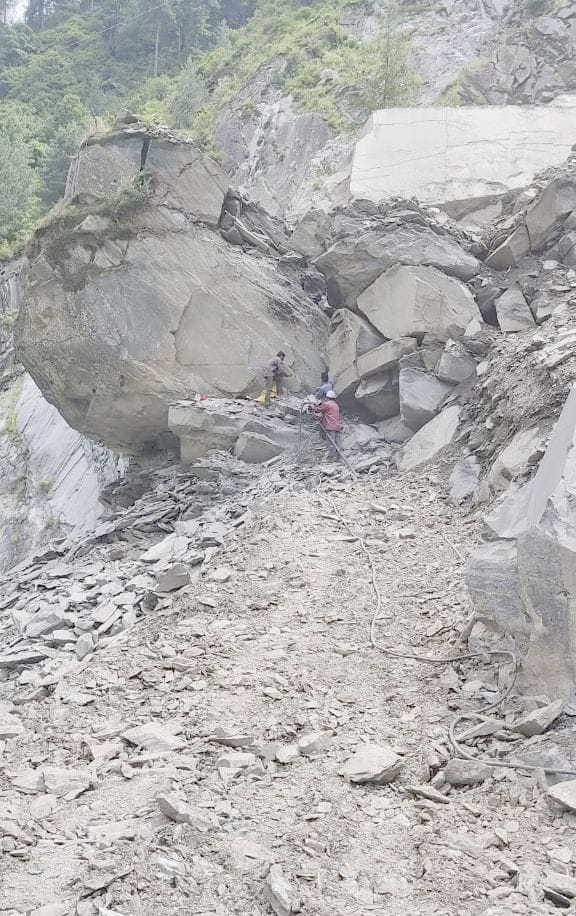Mountains can crack even in Chamba like Kinnaur