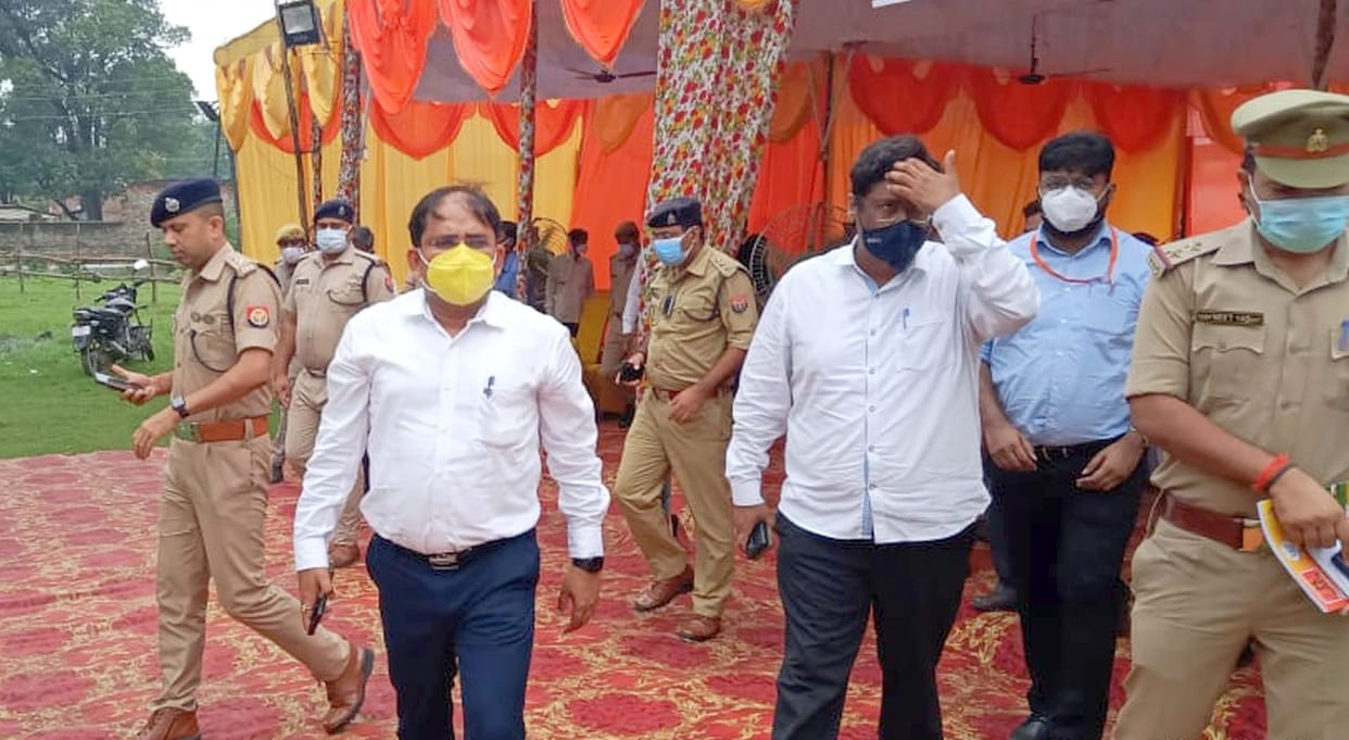 Ban on devotees, sealed the boundaries of Ramnagari