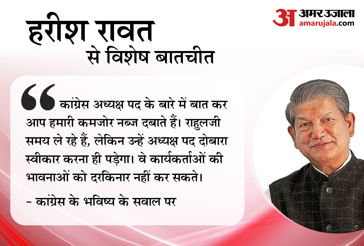 Key points of Harish Rawat conversation with Amar Ujala