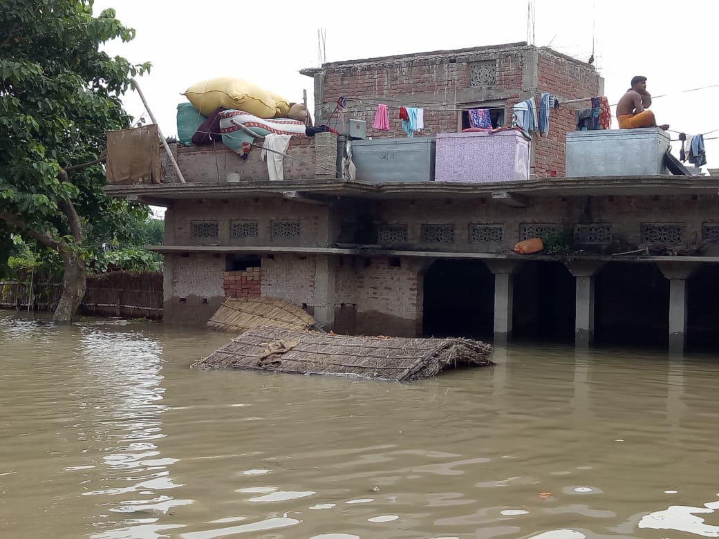 Waves desperate to touch highest flood point