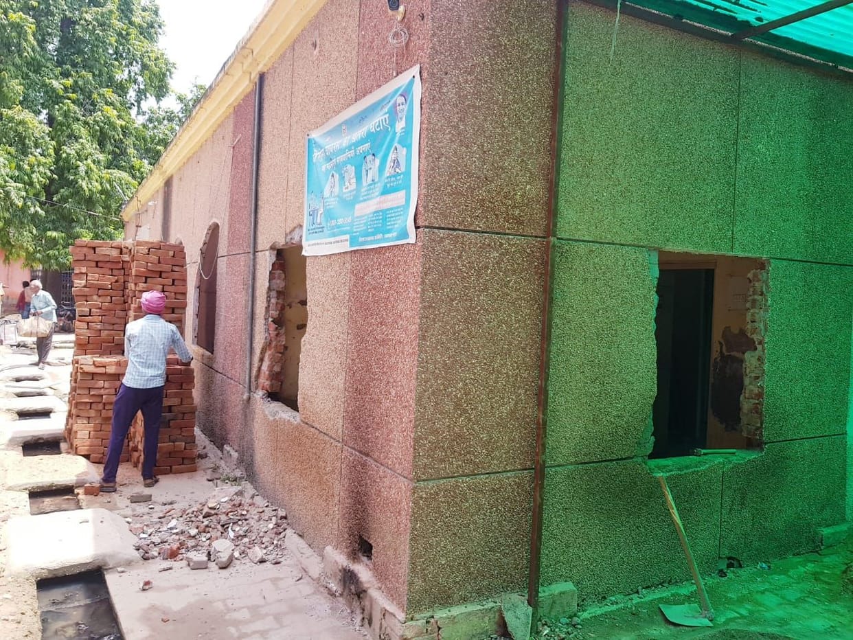Ward vacated for RTPCR lab