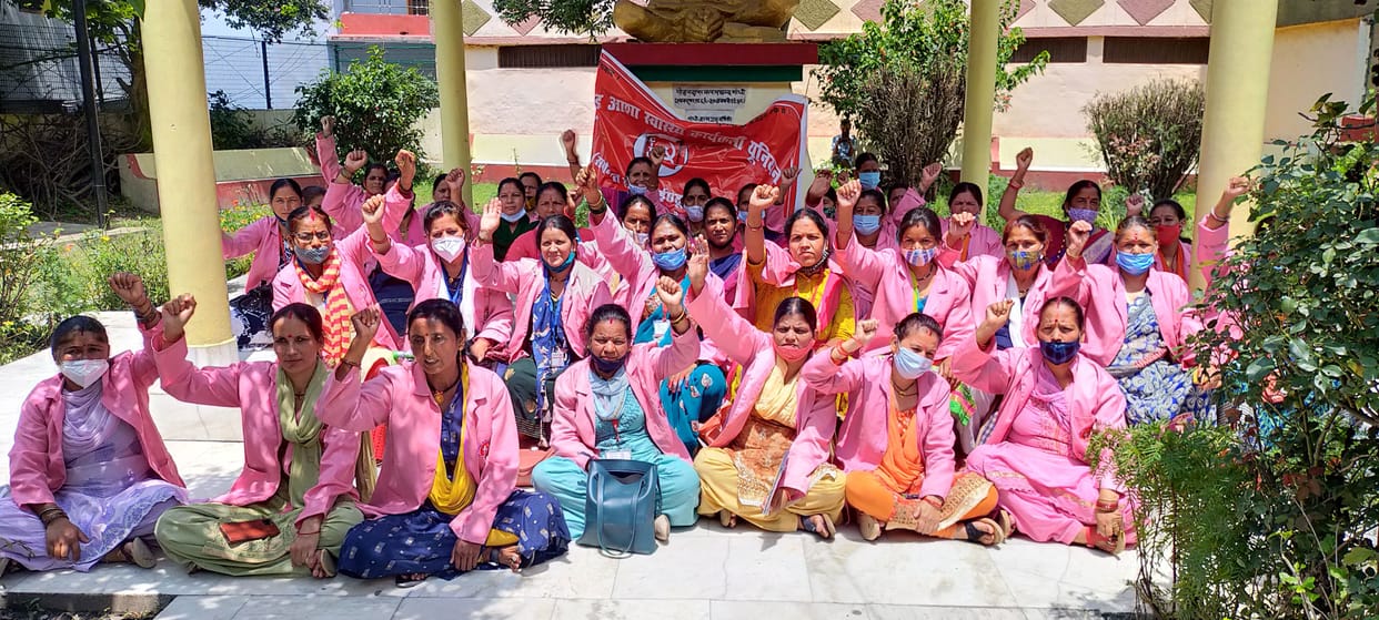 Agitation in almora