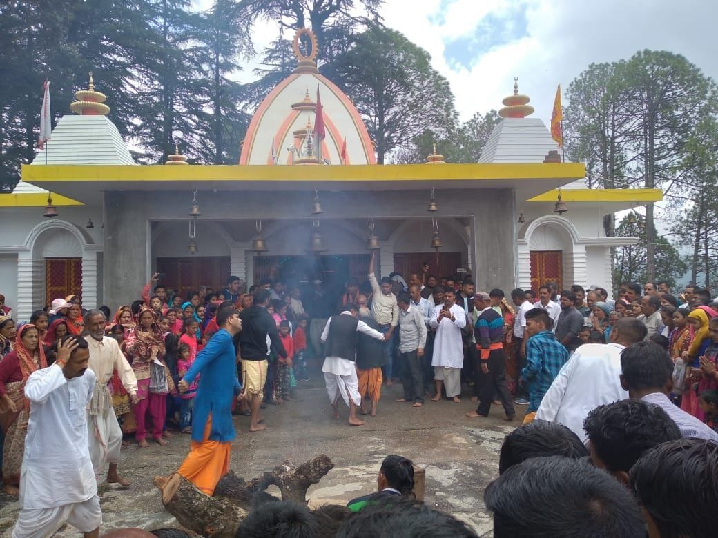 jagar of airhi devata in Jainti