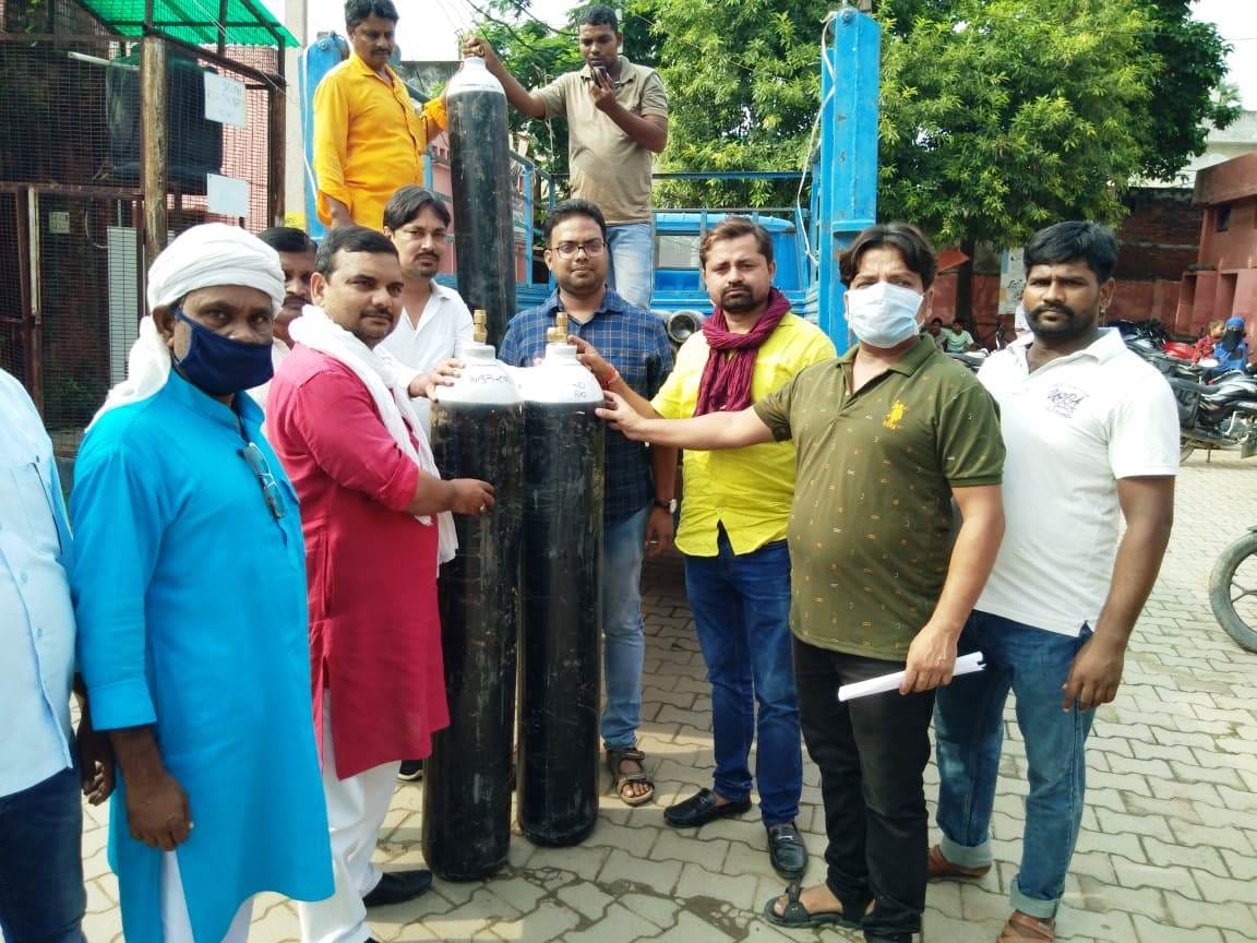 CHC cooxygen cylinder provided