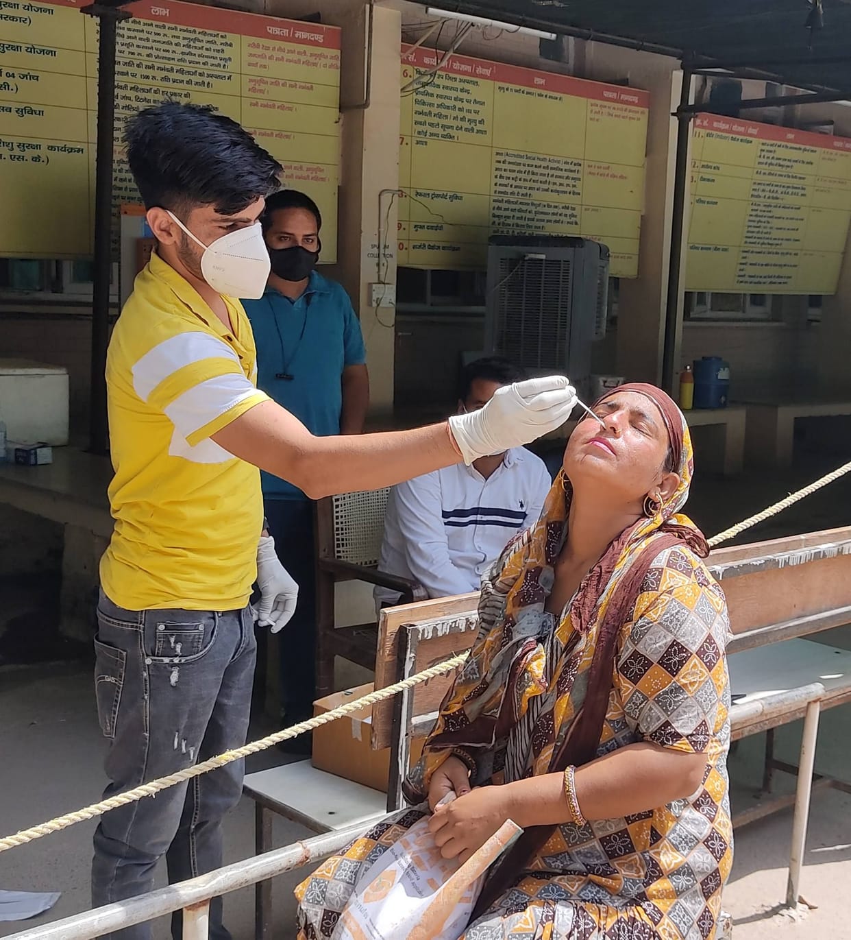 Two corona infected foundincluding student, seven cases active