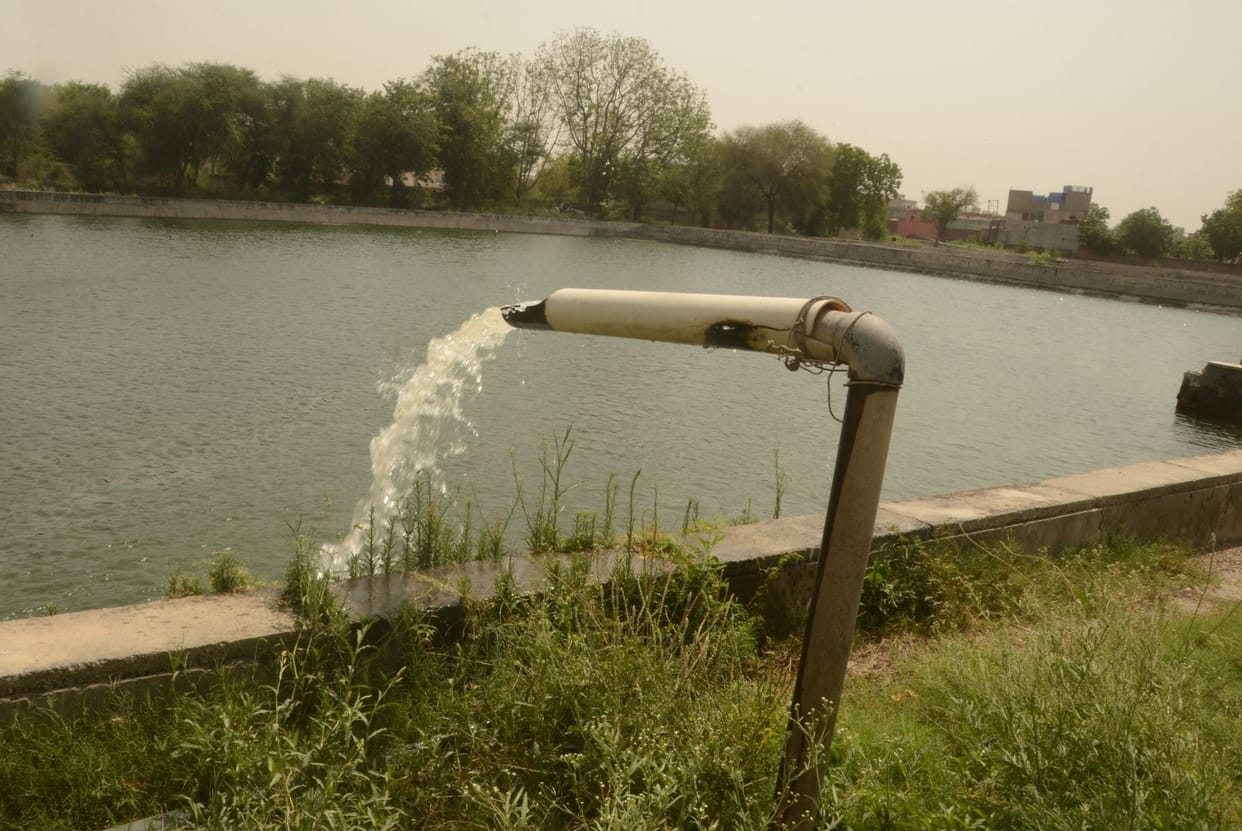 Stuck in place, brake on project to supply canal water in 35 villages