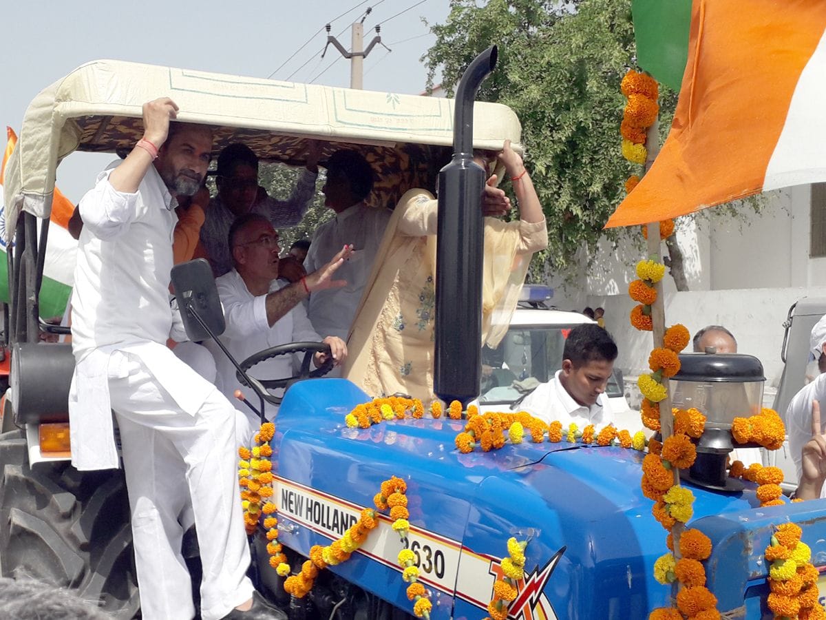 Martyr Samman Tricolor Yatra from Samalkha Grain Market to Bapoli