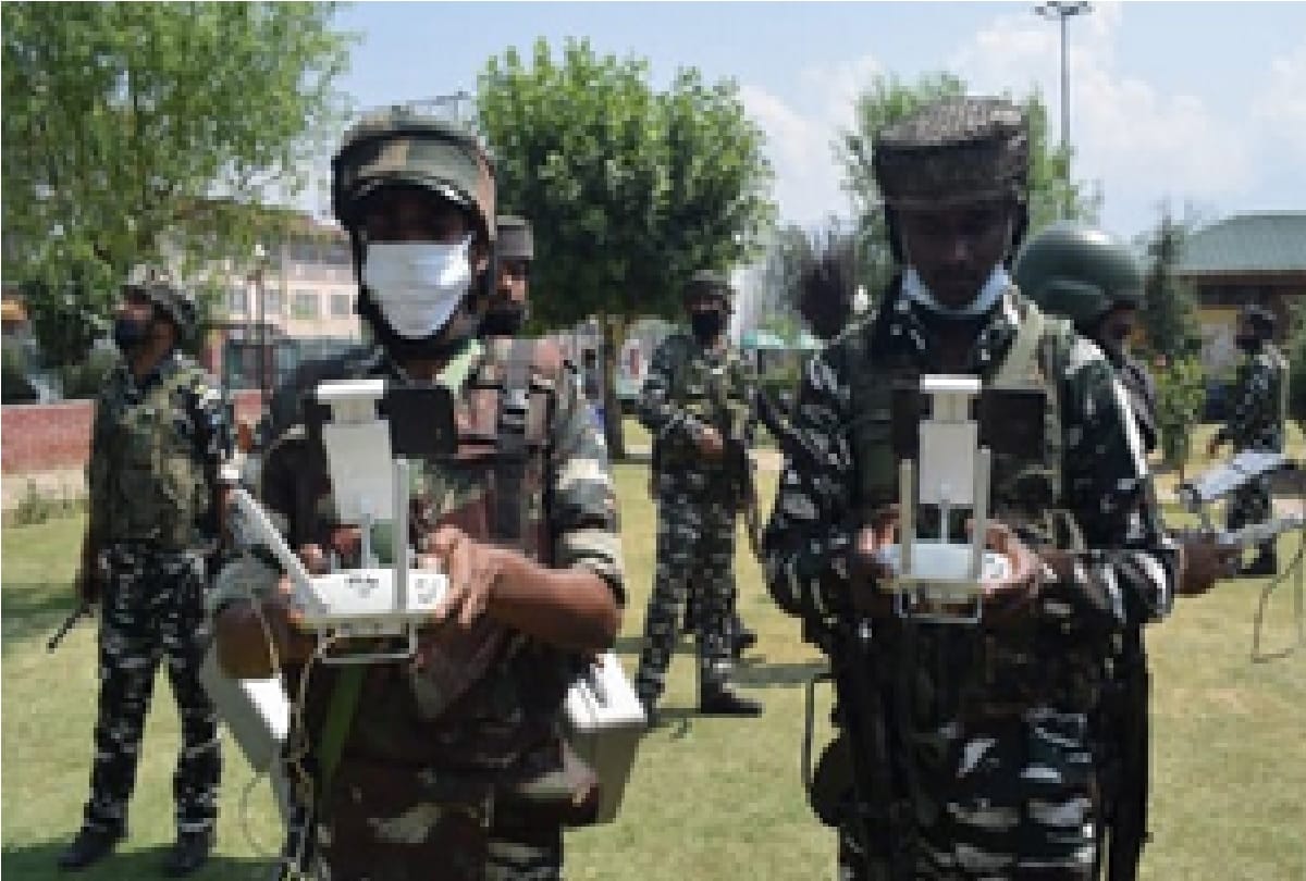 Jammu and Kashmir: Drone used for aerial surveillance was tested on Independence Day, see these special pictures