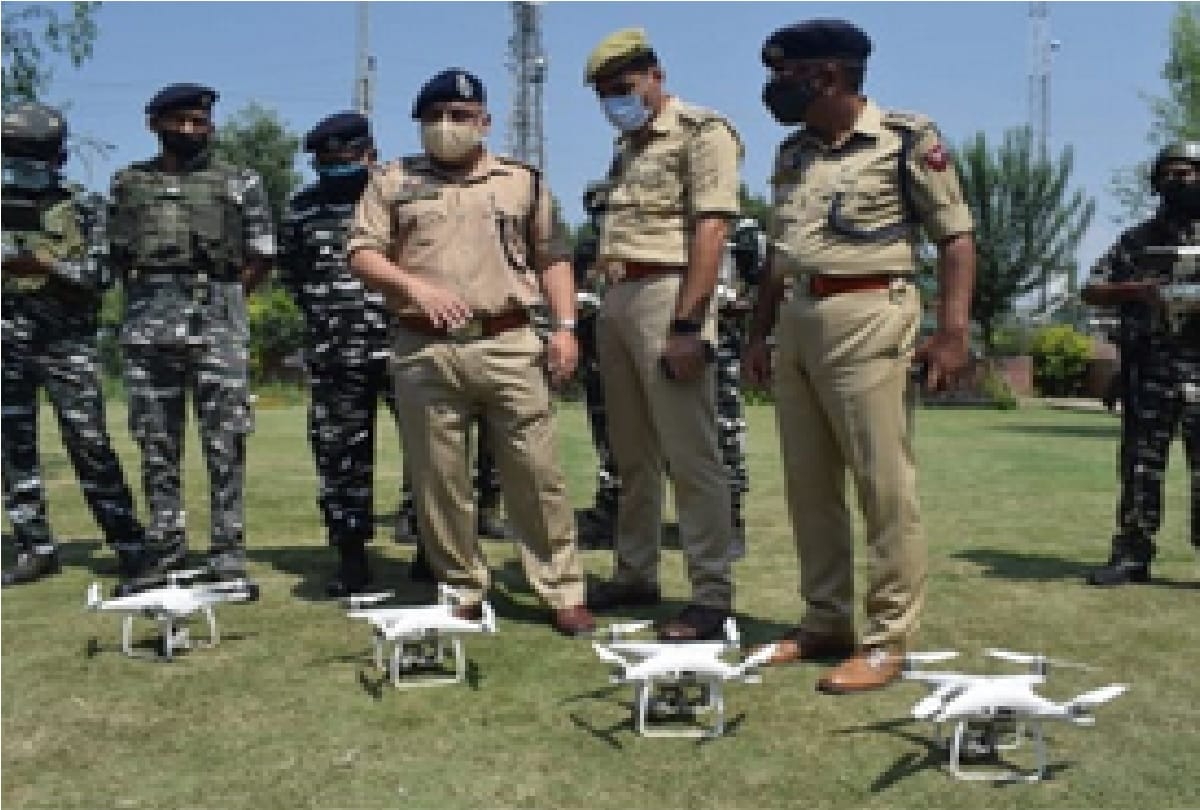 Jammu and Kashmir: Drone used for aerial surveillance was tested on Independence Day, see these special pictures